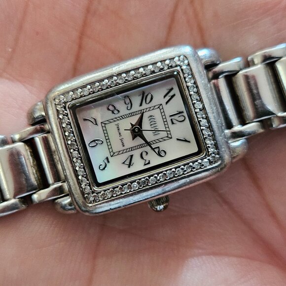 Vintage Ecclissi Women 22910 925 Sterling Quartz Fashion Watch - Picture 1 of 10